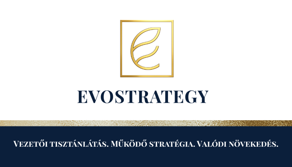EVOSTRATEGY névjegy előlap